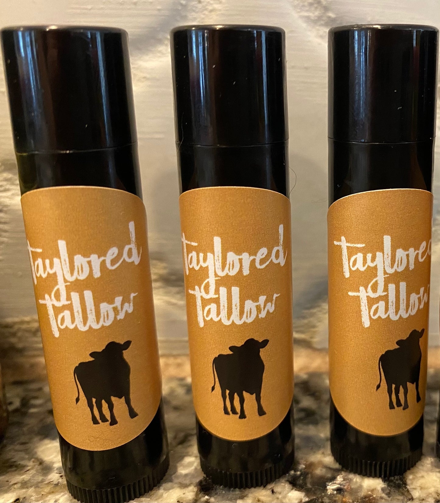 Tallow & honey chapstick